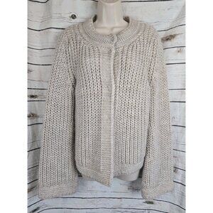 SOLD>>>>Anthropologie Elsamanda Chunky Crochet Sweater